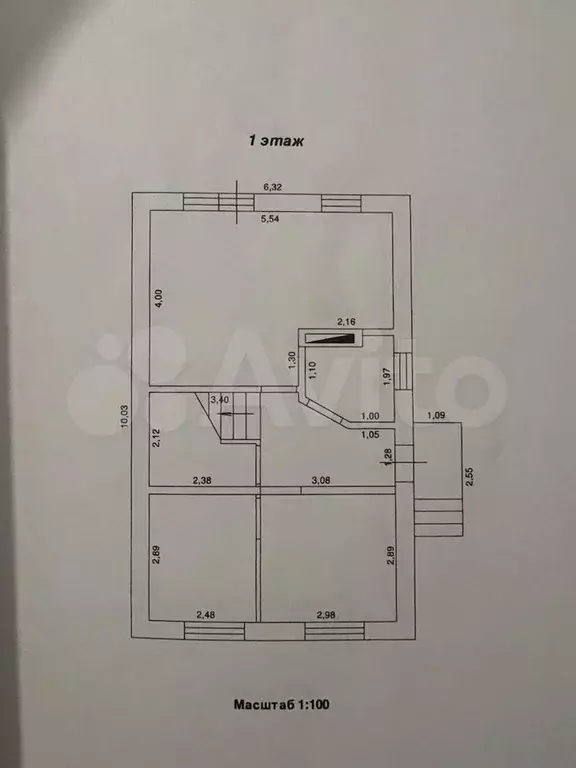 Дом 100 м на участке 3 сот. - Фото 1