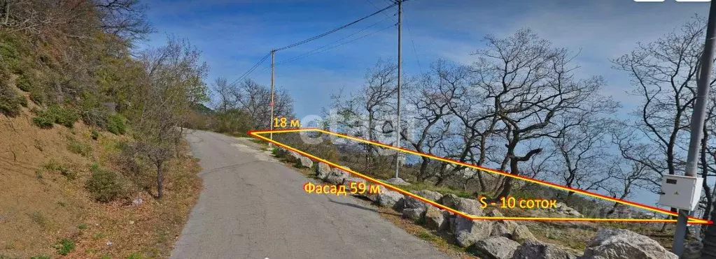 Участок в Крым, Ялта муниципальный округ, Массандра пгт  (10.0 сот.) - Фото 0