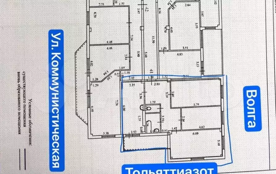 3-к. квартира, 83 м, 8/9 эт. - Фото 0