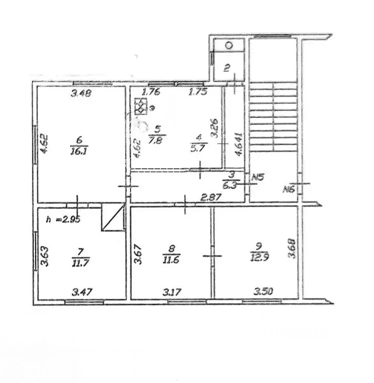 4-к кв. Владимирская область, Вязниковский район, Никологоры ... - Фото 2