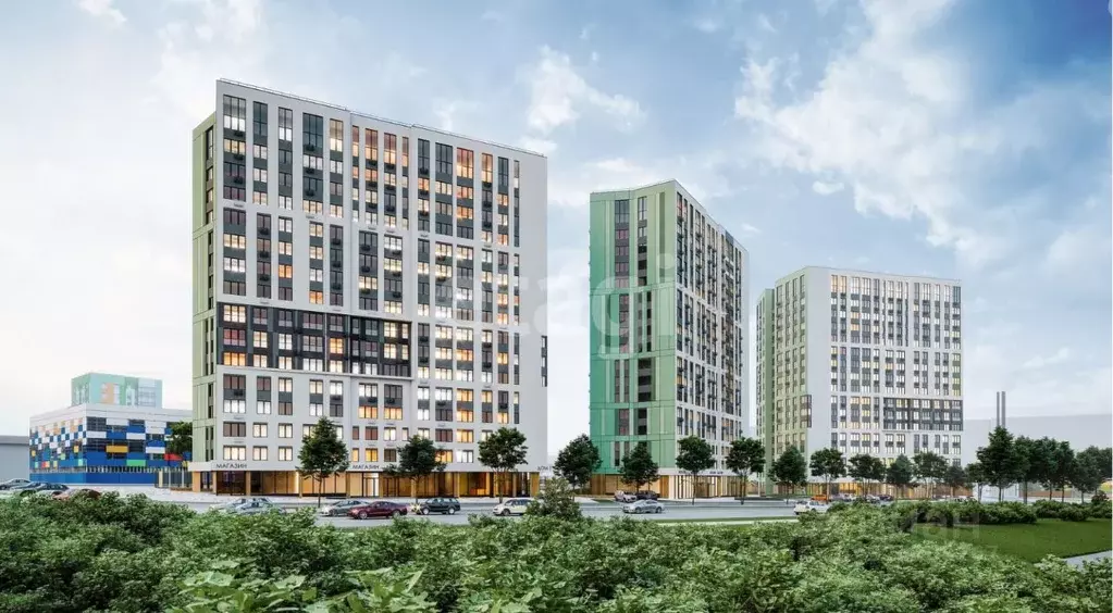 1-к кв. Удмуртия, Ижевск просп. Конструктора М.Т. Калашникова, 11к3 ... - Фото 1