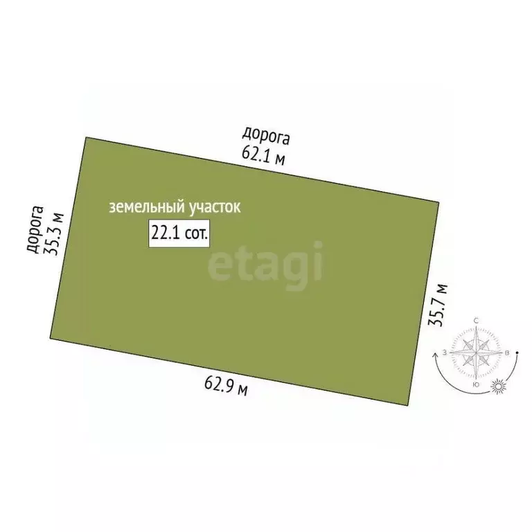 Участок в Свердловская область, Ревда муниципальный округ, с. Кунгурка ... - Фото 2