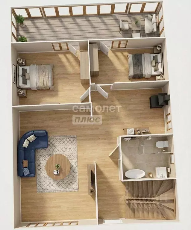 Коттедж в Ивановская область, Иваново ул. 2-я Нарвская, 10 (358 м) - Фото 2