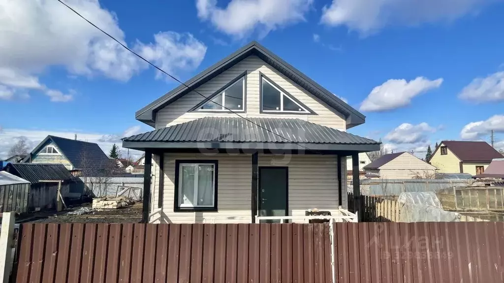 Дом в Тюменская область, Тюмень Изобилие СНТ, ул. Ягодная (70 м) - Фото 1
