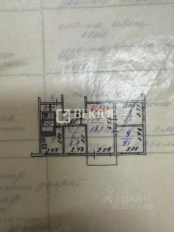 4-к кв. Ивановская область, Тейково Шестагинская ул., 83 (57.5 м) - Фото 2