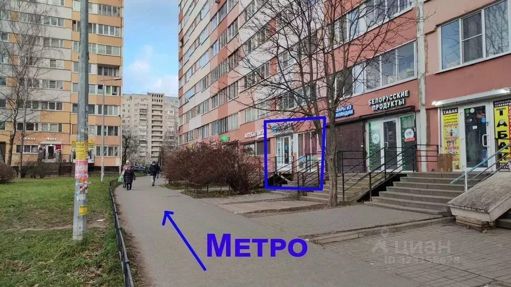 Торговая площадь в Санкт-Петербург ул. Сикейроса, 6К1 (28 м) - Фото 2