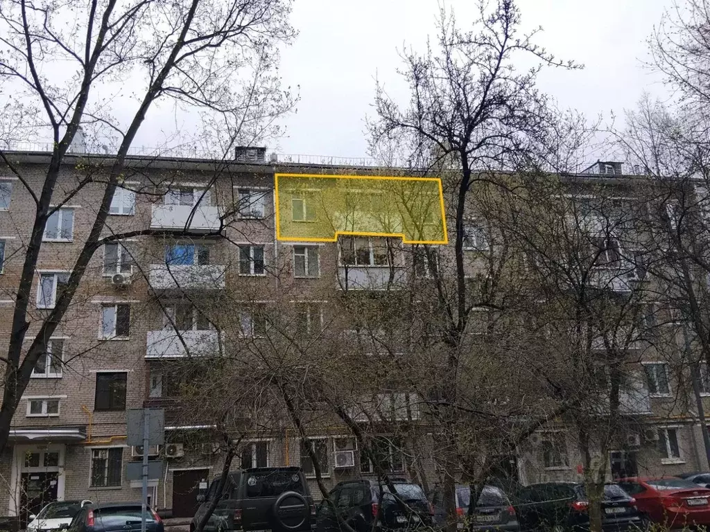 Свободной планировки кв. Москва ул. Маршала Бирюзова, 3 (43.0 м) - Фото 2