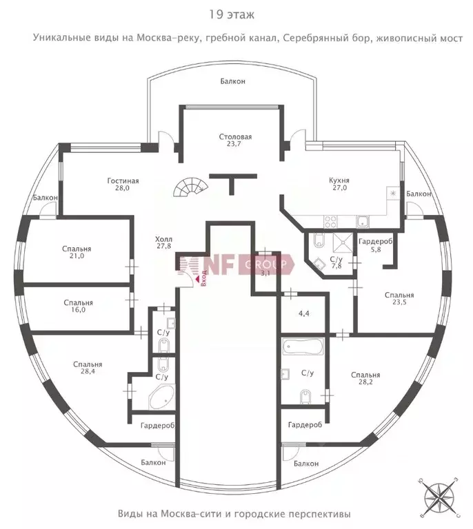 6-к кв. Москва просп. Маршала Жукова, 59 (359.1 м) - Фото 2