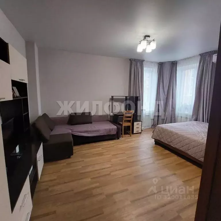 1-к кв. Новосибирская область, Новосибирск ул. Кошурникова, 29/5 (41.5 ... - Фото 0