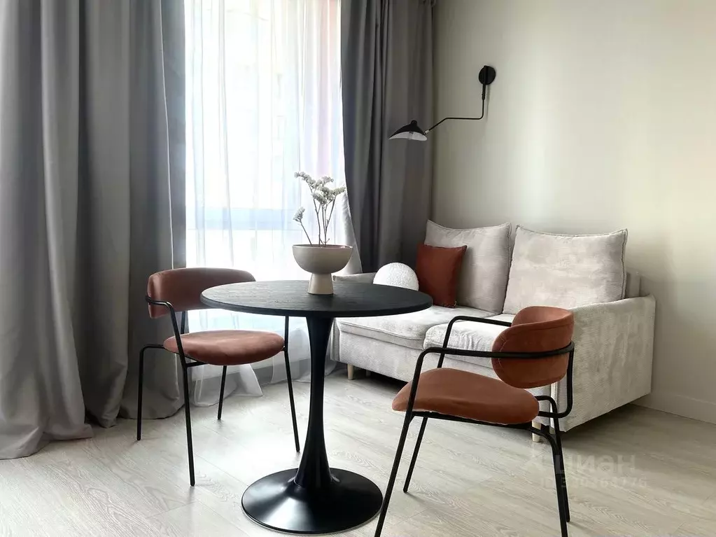 Студия Москва ул. Летчика Осканова, 6 (31.0 м) - Фото 1