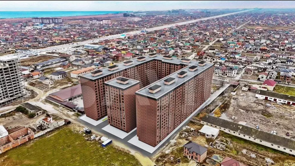 2-к. квартира, 66 м, 4/14 эт. - Фото 1