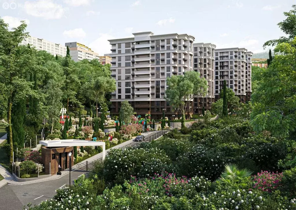 Квартира-студия: Сочи, Пластунская улица, 104А (30 м) - Фото 1