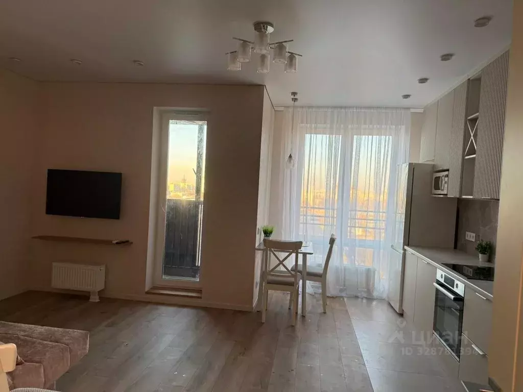 Студия Санкт-Петербург ул. Типанова, 22 (31.0 м) - Фото 2