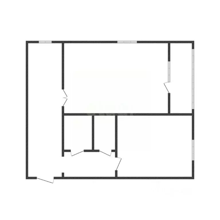 1-к кв. Белгородская область, Губкин Севастопольская ул., 109 (48.2 м) - Фото 2