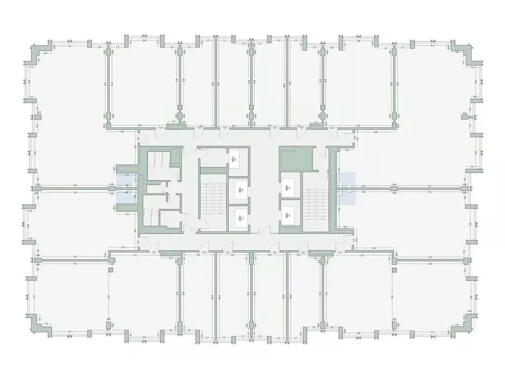 Офис в Москва 1-й Варшавский проезд, 1АС32 (38 м) - Фото 2