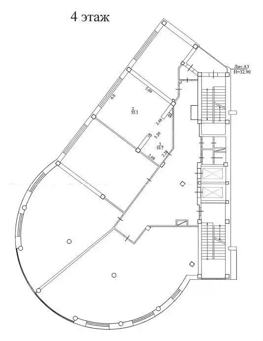 Офис в Тюменская область, Тюмень Советская ул., 51к1 (45 м) - Фото 0