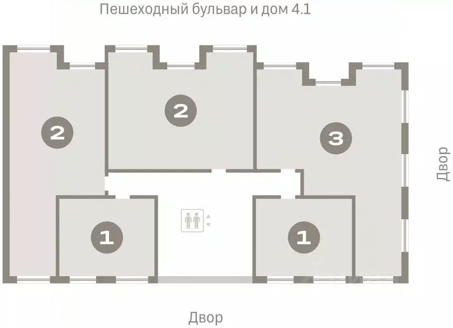 2-к кв. Тюменская область, Тюмень На Минской жилой комплекс (74.02 м) - Фото 1