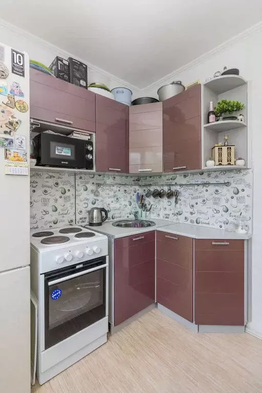 1-к. квартира, 30,8 м, 3/5 эт. - Фото 0