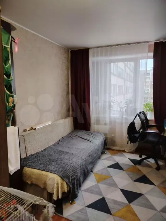 Комната 15,4 м в 2-к., 6/14 эт. - Фото 1