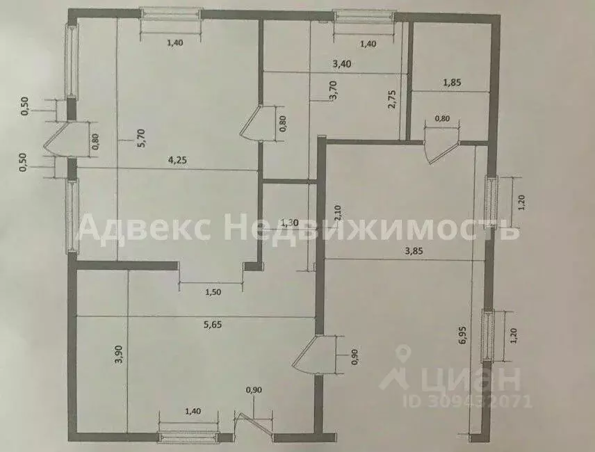 Дом в Тюменская область, Тюмень ул. Изобильная, 49к1 (178 м) - Фото 1