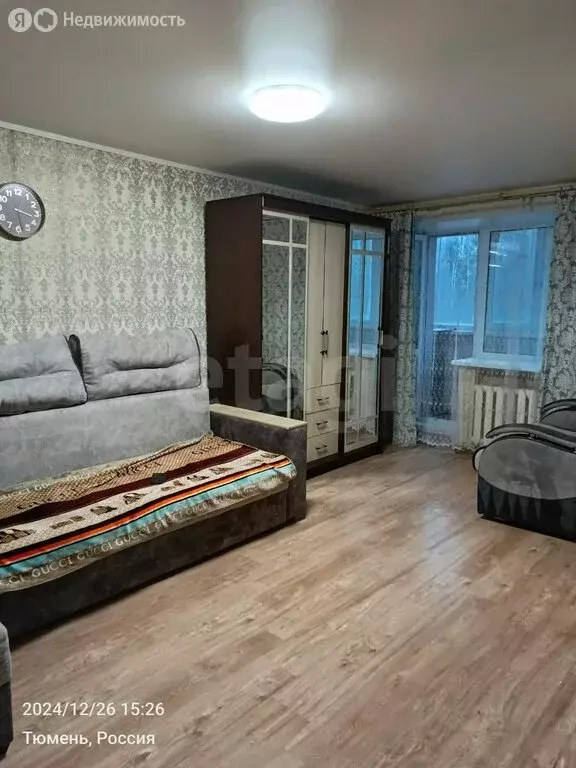 1-комнатная квартира: Тюмень, улица 50 лет ВЛКСМ, 97 (30.9 м) - Фото 1