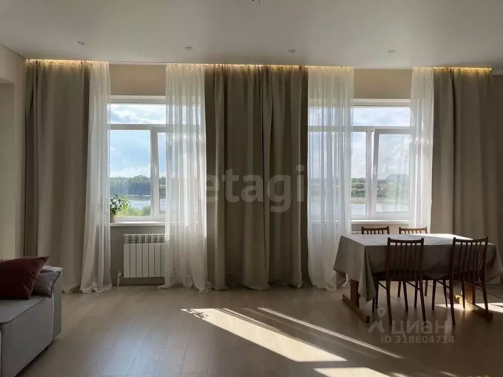 3-к кв. Башкортостан, Уфа пос. 3-я Пристань, ул. Прибельская, 34 (61.0 ... - Фото 2