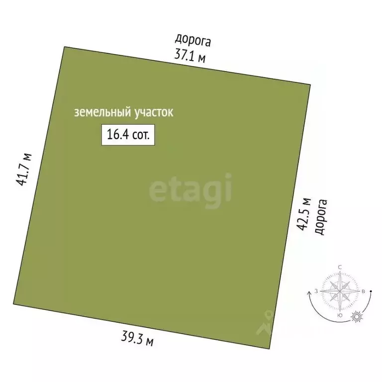 Участок в Свердловская область, Екатеринбург Лесные Тропы кп, 7 (16.4 ... - Фото 2