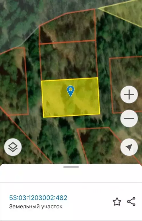 Участок в Новгородская область, Валдайский район, Рощинское с/пос, д. ... - Фото 2