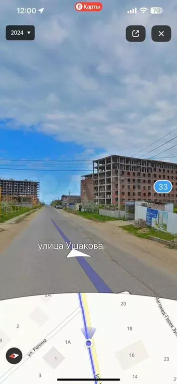 2-к. квартира, 51,6 м, 2/8 эт. - Фото 1