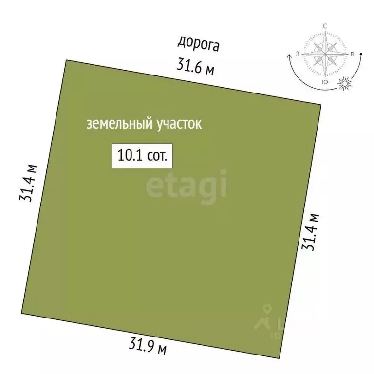 Участок в Башкортостан, Стерлитамакский район, Казадаевский сельсовет, ... - Фото 1