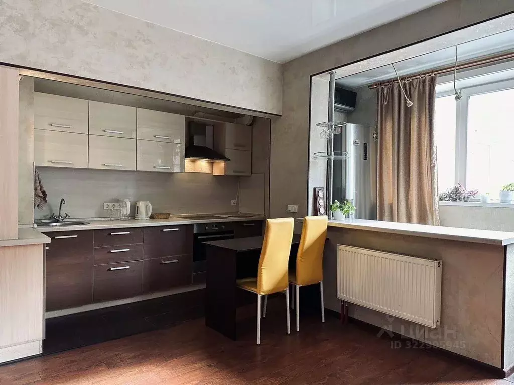 1-к кв. Иркутская область, Иркутск ул. Костычева, 27/7 (35.0 м) - Фото 1