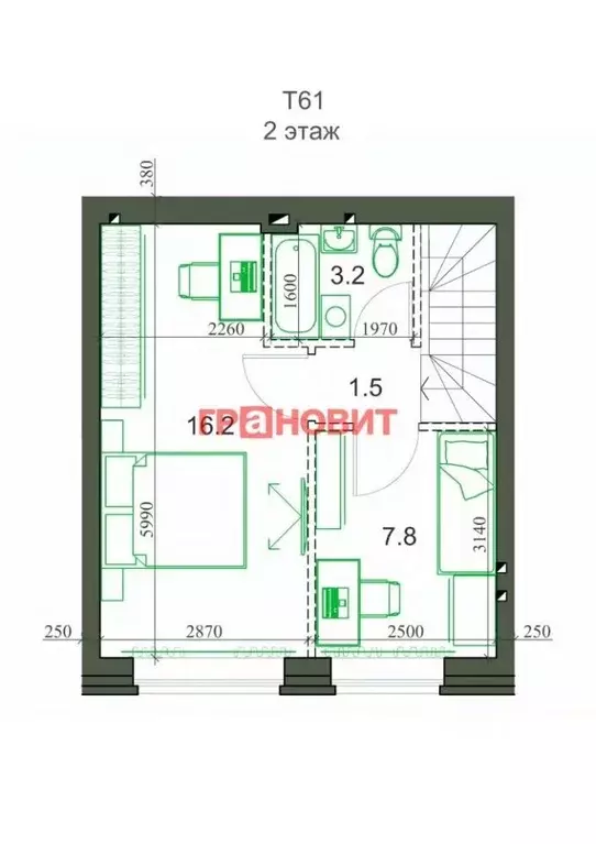 Таунхаус в Новосибирская область, с. Новолуговое, Березки-2 мкр, 5-й ... - Фото 1