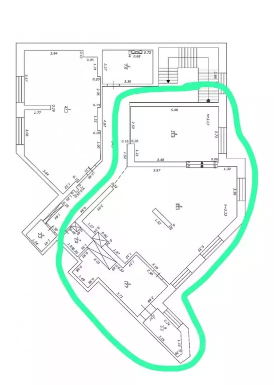 Помещение свободного назначения в Татарстан, Казань ул. Четаева, 14Ак2 ... - Фото 2