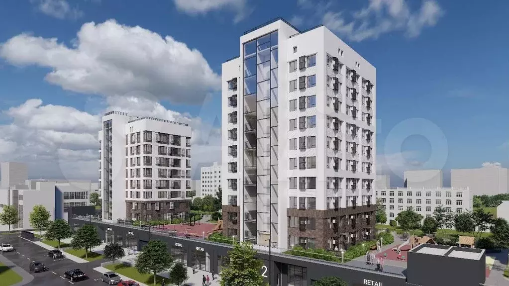 2-к. квартира, 49,9 м, 9/9 эт. - Фото 0