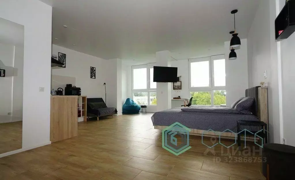 Студия Калининградская область, Светлогорск ул. Горького, 14 (42.1 м) - Фото 1