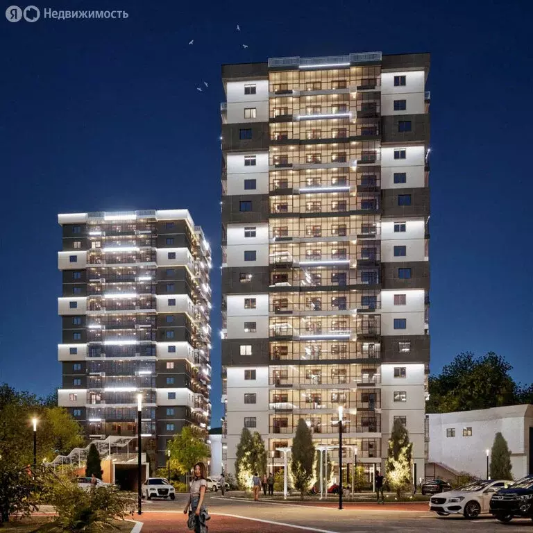 1-комнатная квартира: Новороссийск, проспект Дзержинского, 244к5 (43.3 ... - Фото 1