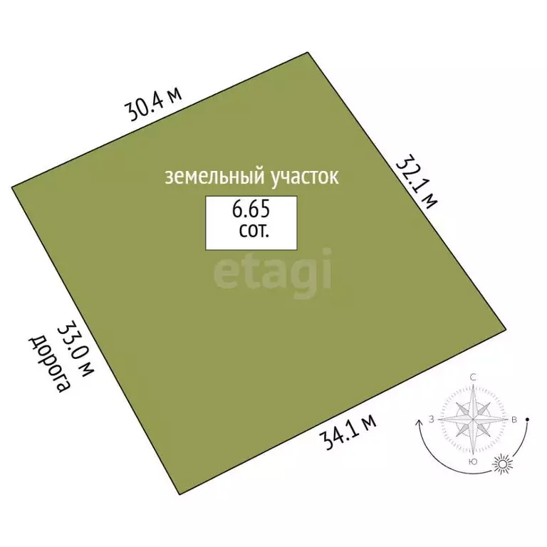 Участок в Пермский край, Пермский муниципальный округ, 3250001-1 кв-л ... - Фото 2