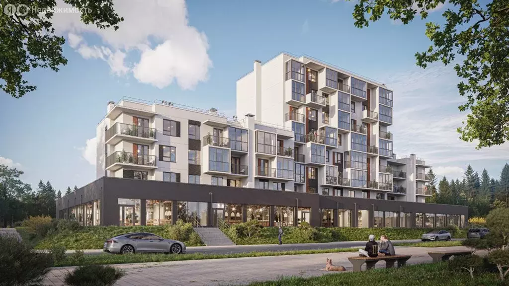 Квартира-студия: Сертолово, Центральная улица, 15 (27 м) - Фото 2