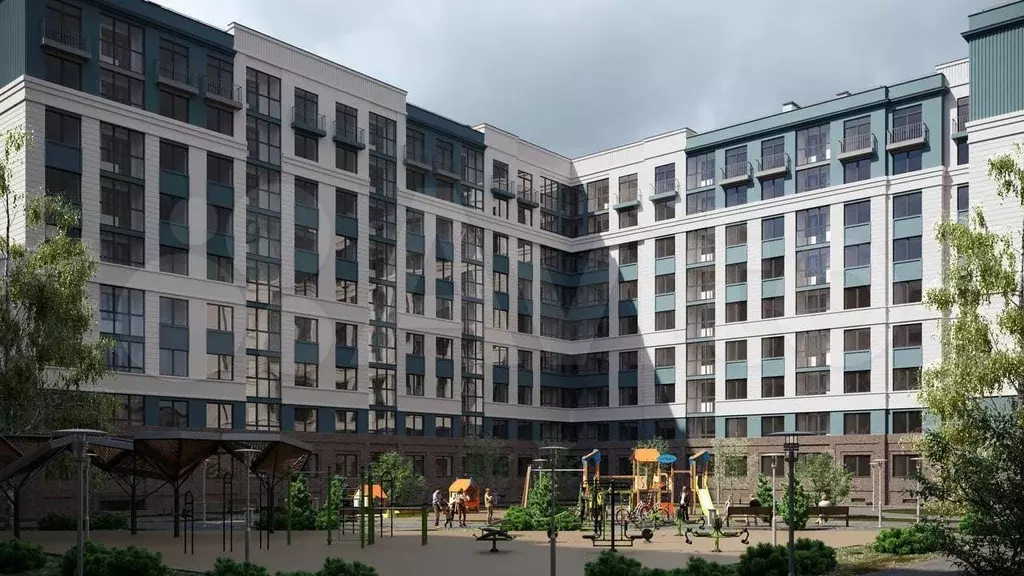 2-к. квартира, 55,8 м, 7/9 эт. - Фото 0