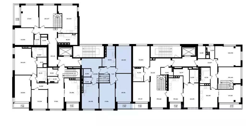 3-к кв. Воронежская область, Воронеж ул. Ольминского, 4 (116.14 м) - Фото 2