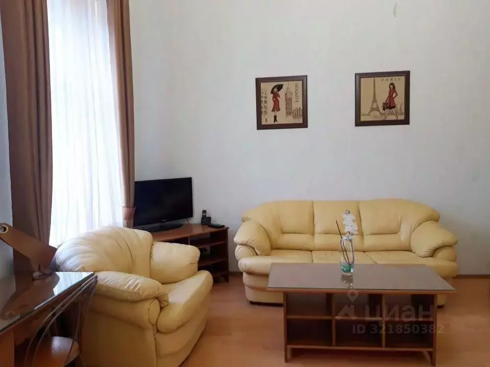 Студия Санкт-Петербург ул. Рылеева, 13 (45.0 м) - Фото 1