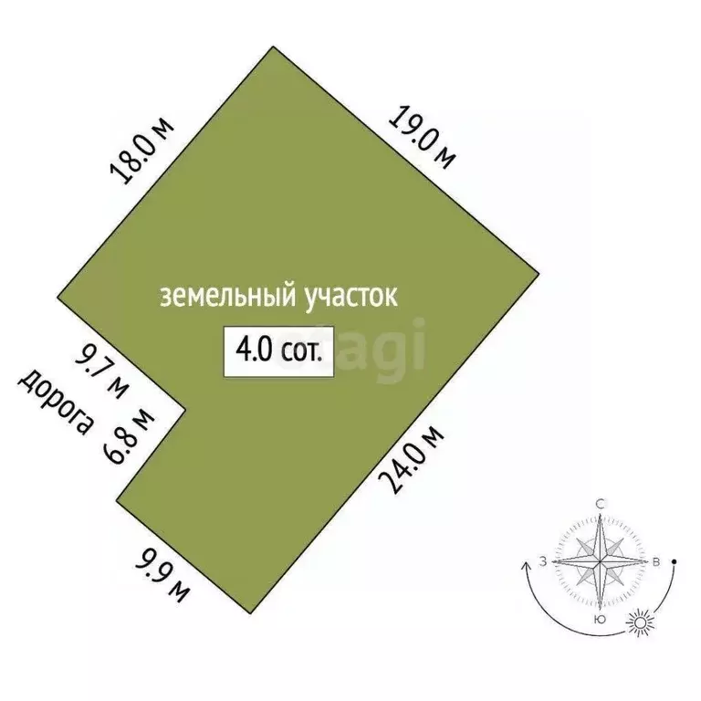 Участок в Ростовская область, Мясниковский район, Краснокрымское ... - Фото 2