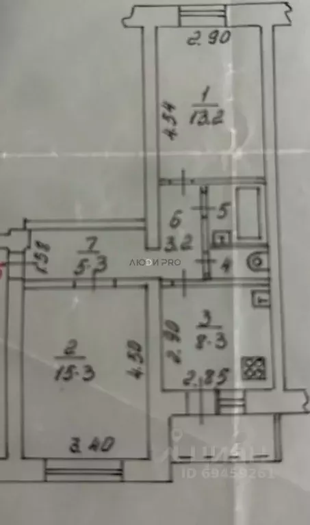 2-к кв. Кировская область, Киров Ульяновская ул., 2к1 (53.0 м) - Фото 2