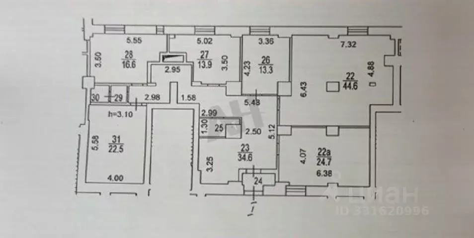 Помещение свободного назначения в Москва Перовское ш., 10к2 (179 м) - Фото 2