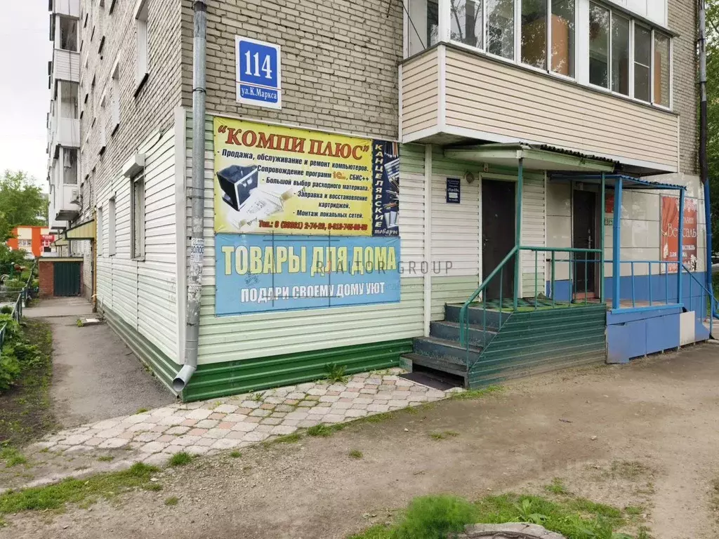Офис в Новосибирская область, Барабинск ул. Карла Маркса, 114 (50 м) - Фото 1