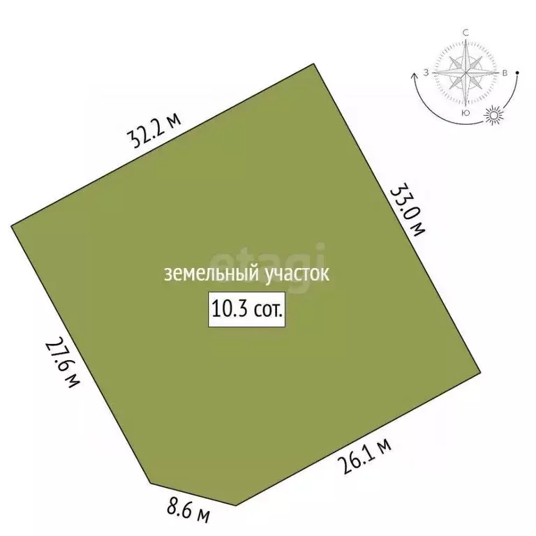 Участок в Санкт-Петербург, Санкт-Петербург, Павловск Павлов Скай кп,  ... - Фото 1