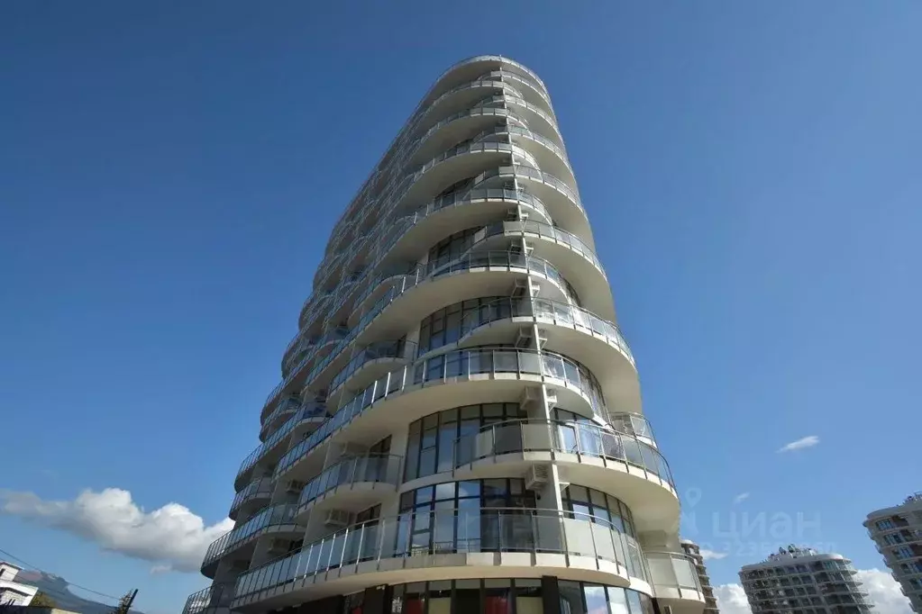 Студия Крым, Алушта ул. Западная, 4к2 (27.12 м) - Фото 1