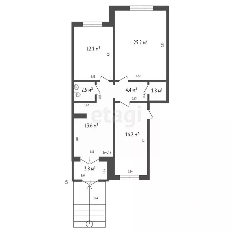 Помещение свободного назначения в Красноярский край, Красноярск ... - Фото 2