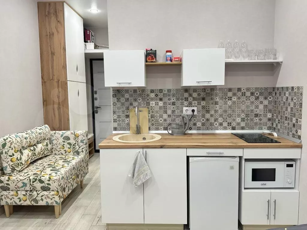 Квартира-студия, 17,8 м, 3/19 эт. - Фото 1