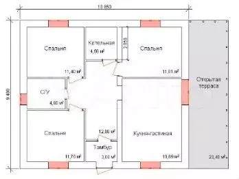 Коттедж 80 м на участке 14,5 сот. - Фото 0